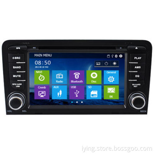 Special Car DVD Player for Audi A3 with GPS, TV, CANBus, Built-in TV Tuner